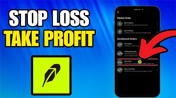 How To Set Stop Loss And Take Profit On Robinhood - Best Method