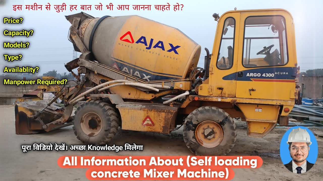 Self Loading Concrete Mixer Machine | Price, Capacity, Models & Features | Best for Construction?