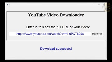 How to Create YouTube Downloader using Tkinter in Python
