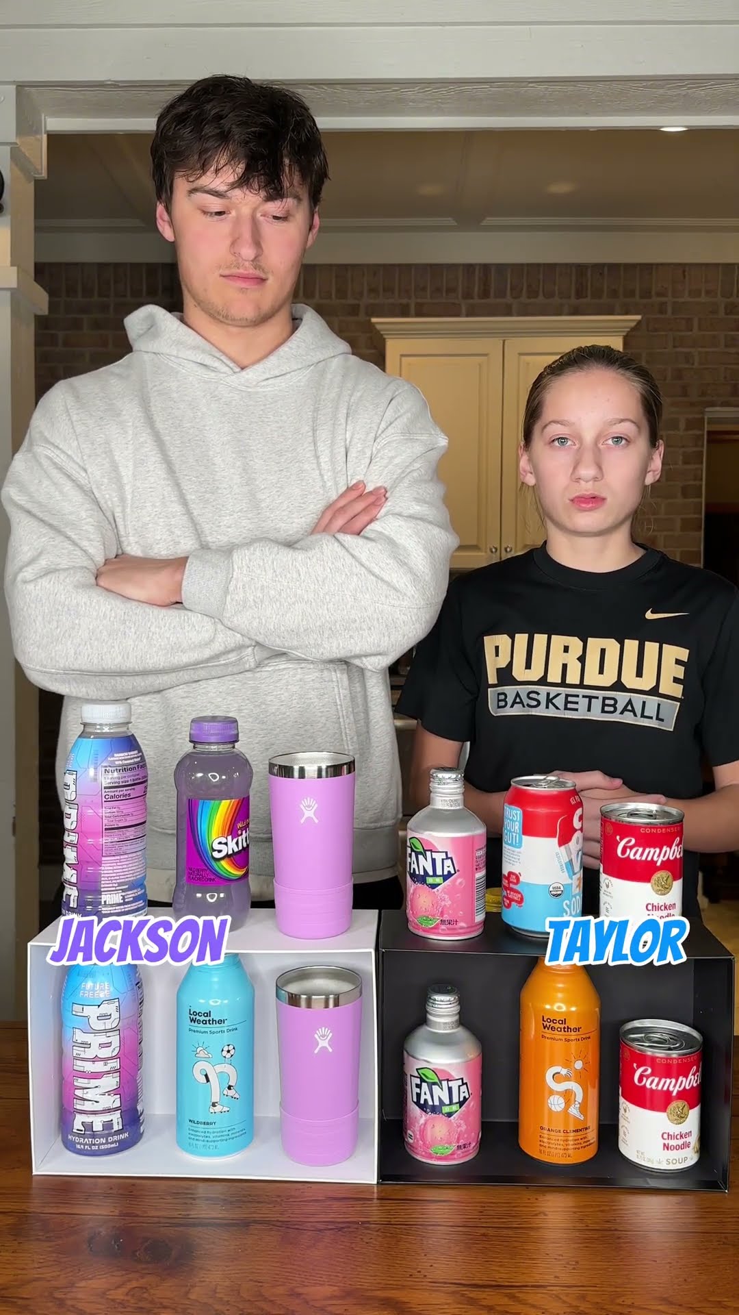 Sibling rivalry match game!