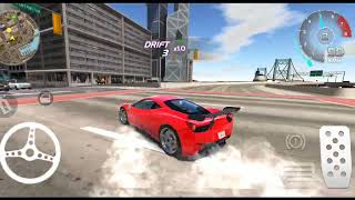 🔥 Ferrari 458 Epic Drift in Car Driving Simulator! 🚗💨 | High Speed Drift Challenge  screenshot 1