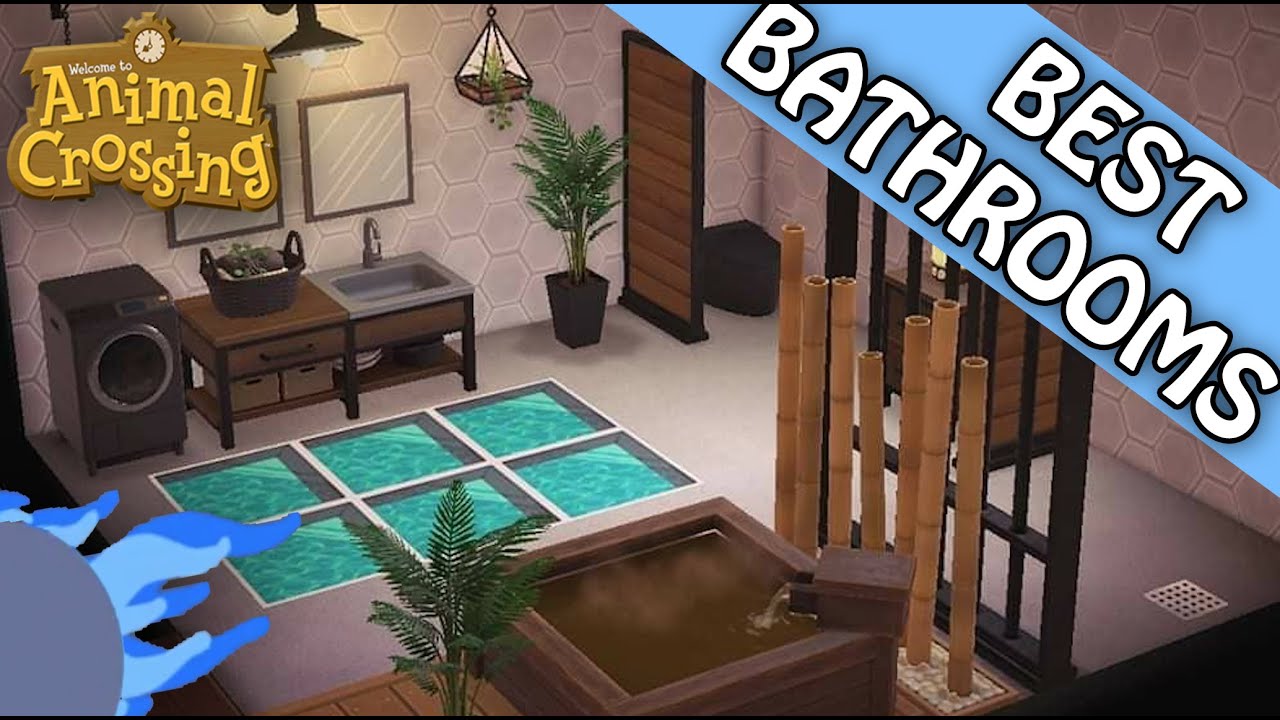 Top 15 Bathrooms/Spas - Animal Crossing: New Horizons