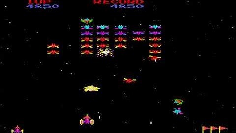 ARCADE MACHINES MAME GALAKTRON ~ GALAXIAN NAMCO BOOTLEG FROM PETACO S A PETACO SA 1979