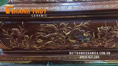 Tiểu quách vẽ vàng 24k cao cấp