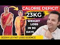 Calories deficit se weight loss karna seekh lo  24 kg weight loss in 3 months only