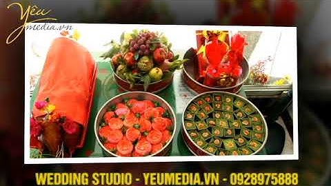 Lễ vật đám ăn hỏi của miền Bắc