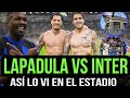 PRIMERA VEZ QUE VEO JUGAR A LAPADULA EN 🇮🇹 | INTER VS CAGLIARI EN EL ESTADIO SAN SIRO 🏟️