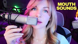ASMR Fast and Aggressive Mouth Sounds (Up Close with ASMR Hand Sounds)