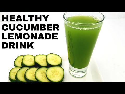 how-to-make-cucumber-lemonade-drink-||-fast-weight-loss-||-healthy-drink-recipe