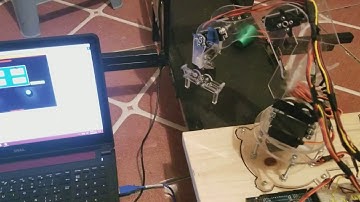 Enlace arduino matlab ,  con detección de colores