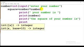 16. Python Program Which find Square of Given Number 