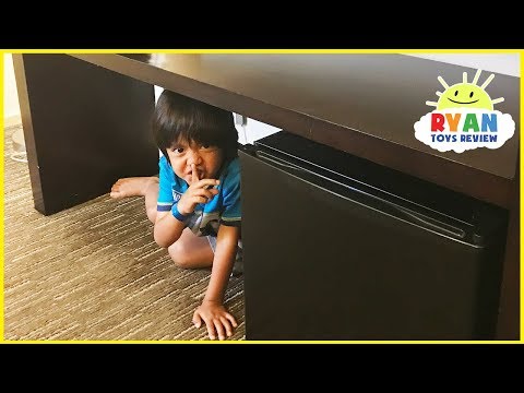 HIDE AND SEEK in Hotel Parent vs Kid and Surprise Toys Hunt