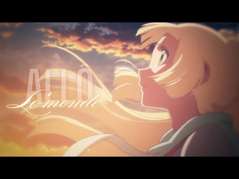 ❀ AMV Nightcore/Lyrics~ Allô Le Monde {Pauline} (Speed Up)