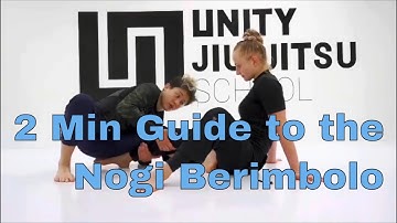 2 Minute Quick Guide to the Nogi Berimbolo | Margot Ciccarelli