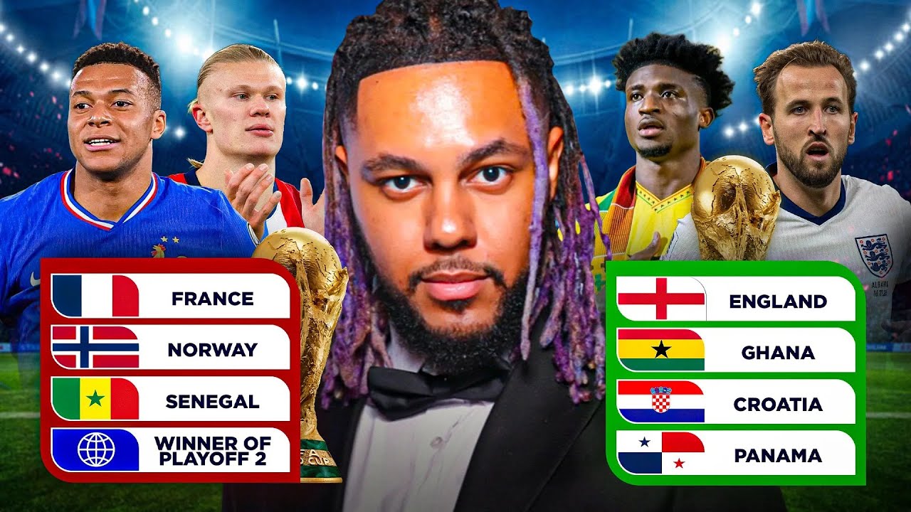 OFFICIAL WORLD CUP 2026 GROUP STAGE DRAW - The Winners and Losers! 🏆 ...