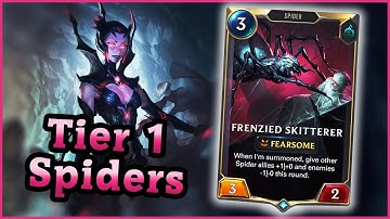 Tier 1 Elise Spiders Aggro! | Legends of Runeterra