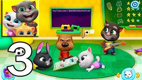 My Talking Tom Friends - Gameplay Part - 3 ( Android iOS)