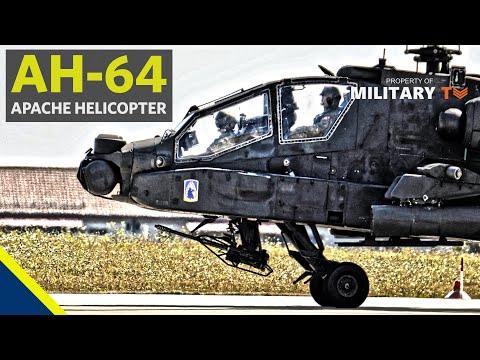 The AH-64 Apache Helicopter Monstrous Power & Capability