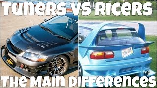 Tuners Vs Ricers:The Main Differences