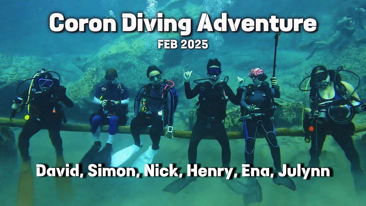 Coron Diving Adventure: Dugong Encounter, WWII Shipwrecks & Barracuda Lake!