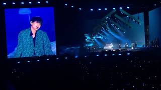 BTS SPEAK YOURSELF TOUR D-1 - SINGULARITY (FANCAM)