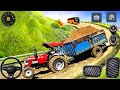 Heavy Tractor Trolley Cargo simulator 3D Truck -Off road tractor | Android Gameplay