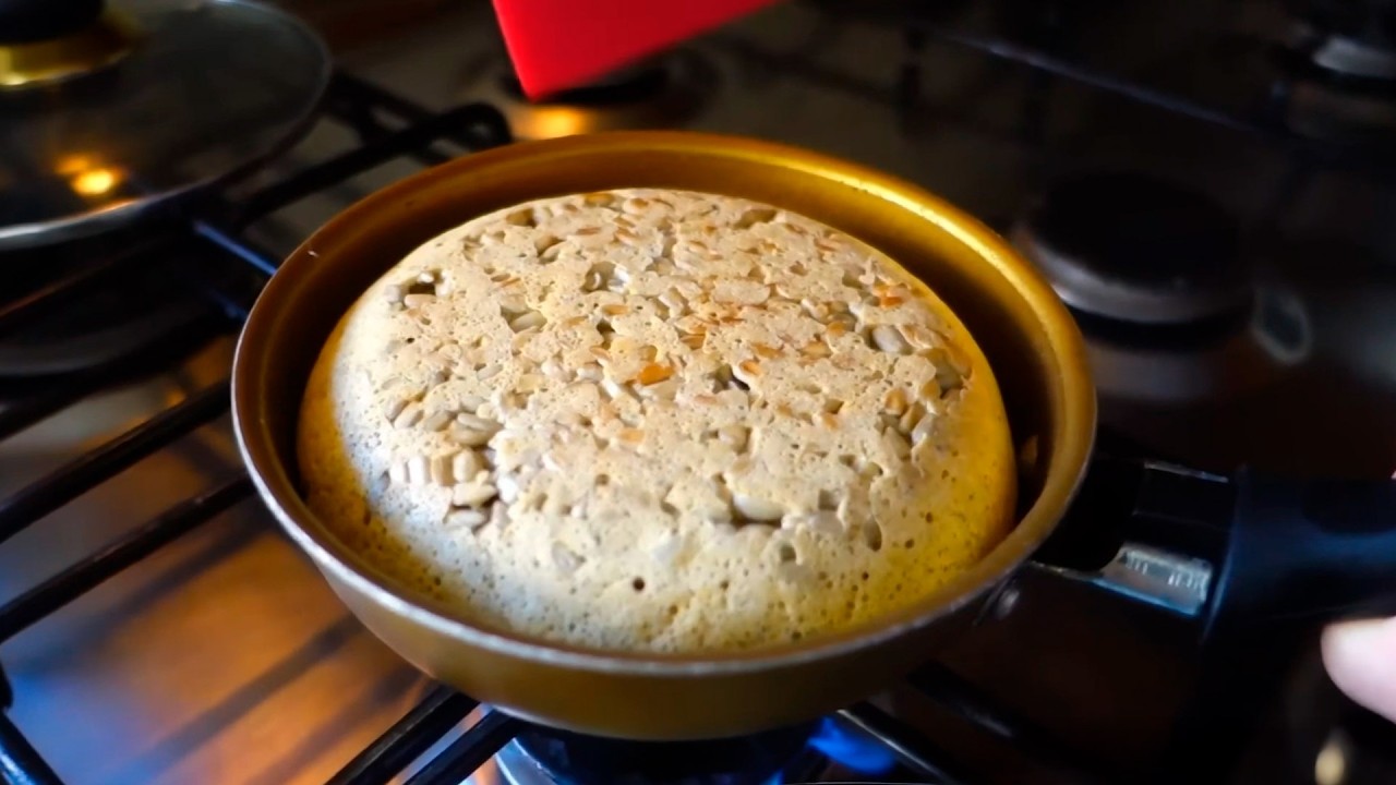 Pan de Avena en Sartén | Receta Fácil, Rápida y Saludable