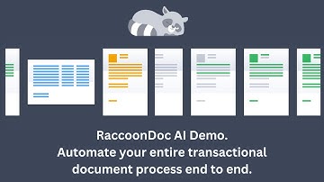RaccoonDoc AI Document Processing Demo | Intelligent Document Management