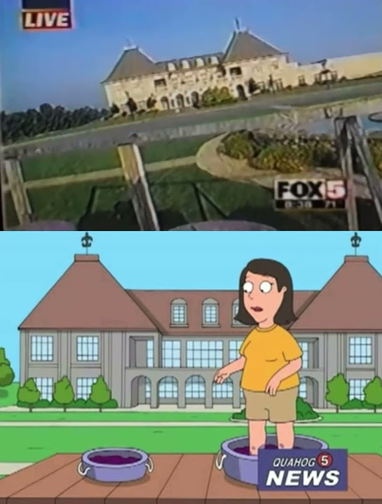 What Happened To The Grape Stomping Lady Grape Stomping Lady Falls. Original vs Family guy - YouTube