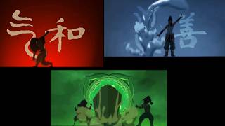 All Three Avatar Intros Comparison- Aang Intro vs Korra Intro vs Avatar Seven Havens Intro