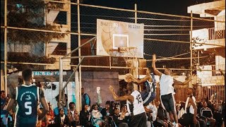 Street Basketball In Nairobi🔥🏀 | Friends Vs Junubin #basketball #dunk #kenya