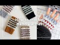 【かぎ編み】ハンドウォーマーの編み方☺︎/How to crochet hand warmer