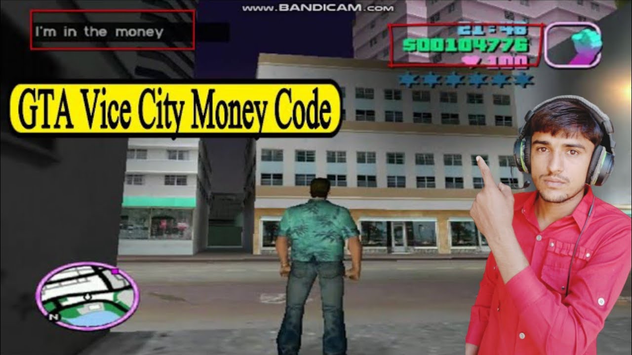 GTA Vice City Money Cheat Code, Money Cheat, Money Cheats For GTA Vice  City