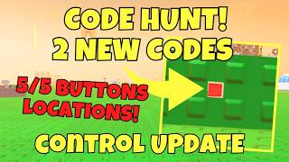 2 *NEW* CODES IN MINI WAR! CODE HUNT *5/5 Buttons Locations* | Control Update ROBLOX