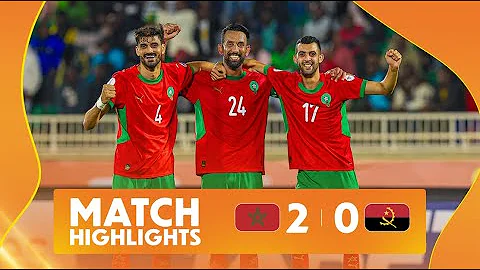Morocco 2-0 Angola Match Highlights l TotalEnergies CHAN 2024 l Matchday 1