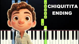 Luca -  Chiquitita Ending (Piano Tutorial) Abba