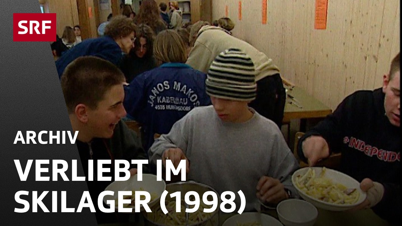 Verliebt im Skilager (1998) | Ski, Snowboard und Liebe | Jugend in der Schweiz | SRF Archiv