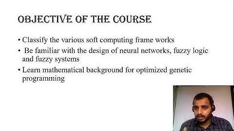 INTRODUCTION TO SOFT COMPUTING || PE 533 CS || LECTURE-1
