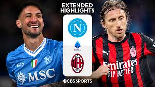Napoli vs. Milan: Extended Highlights | Serie A | CBS Sports Golazo