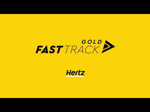 Hertz Gold Fast Track.