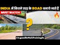 What are the different types of road construction in india  what is width of road