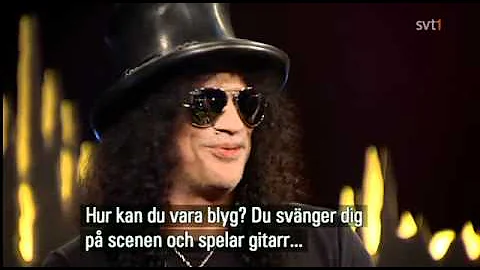 Slash Interview@Skavla...  Swedish Televison 2010-...
