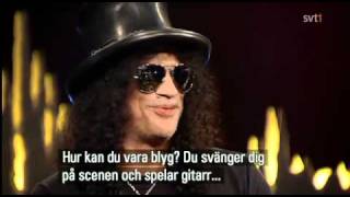 Slash Interview@Skavlan SVT 2010-11-05