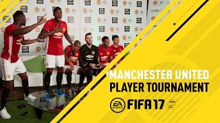 FIFA 17 - Manchester United F.C. Player Tournament - ft . Pogba, De Gea, Rooney, Martial