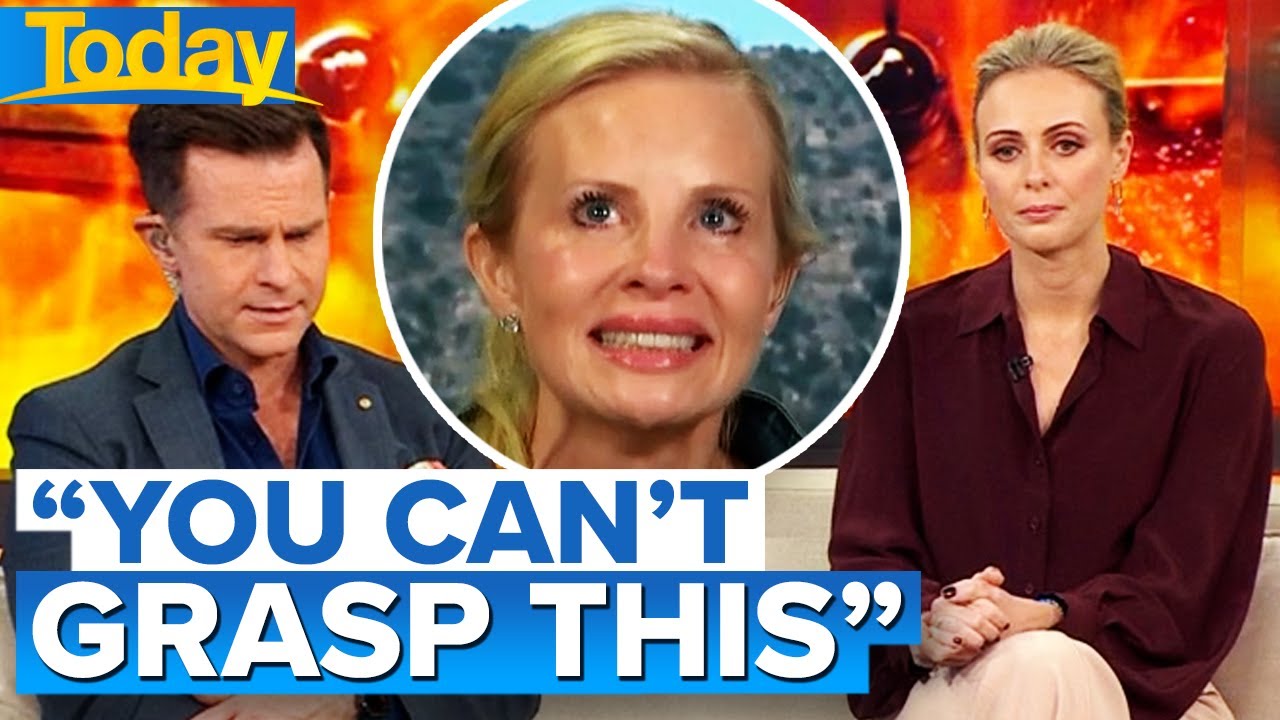Monica Potter breaks down during interview in light of Texas school shooting | Today Show Australia - TODAY