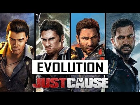 Evolution of Just Cause Games (2006 - 2018) - Map Size, Graphics & Gameplay Comparison