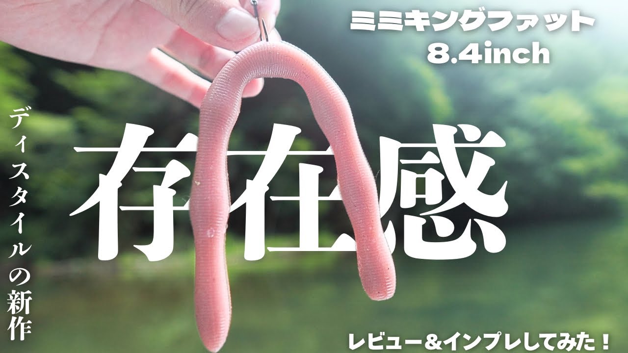 Mimiking Fat 8.4] Tested the New DSTYLE Lure and Its Presence Was