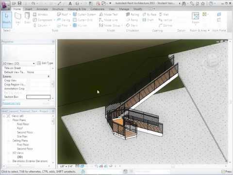 REVIT AC - Creating Stairs AND Ramps