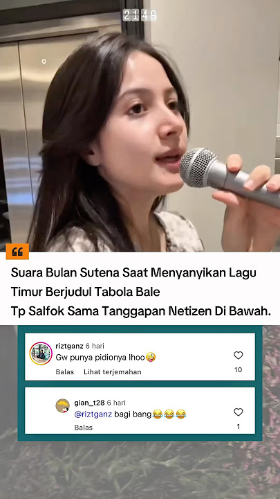 Bulan Sutena covers the song Tabola Bale, her voice is so melodious