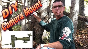 DIY Camera Mount quick and easy build trail camera or video
